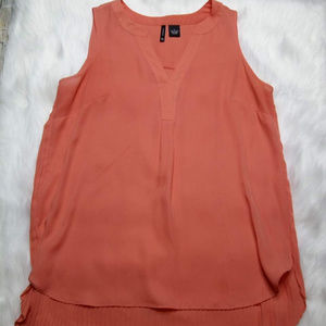 New Direction Sleeveless Hi-Lo Blouse